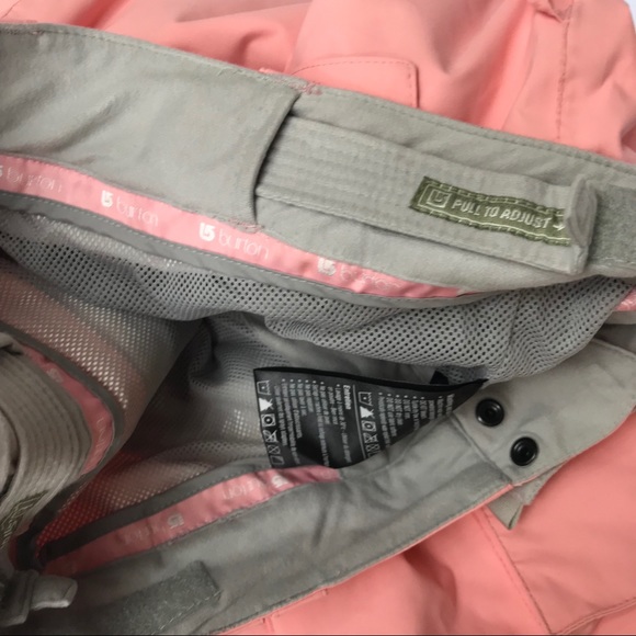 Woman’s Burton Pink Ski/Snow Pants Size Medium - Picture 6 of 8